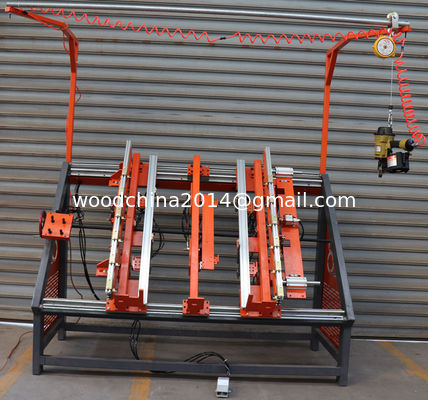 Wood Pallet Nailing Machine, wooden pallet assembly machine,semi-automatic pallet machine