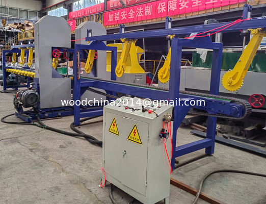 Timber Vertical Band Sawmill 700mm Wood Resaw Bandsaw With Touch Screen