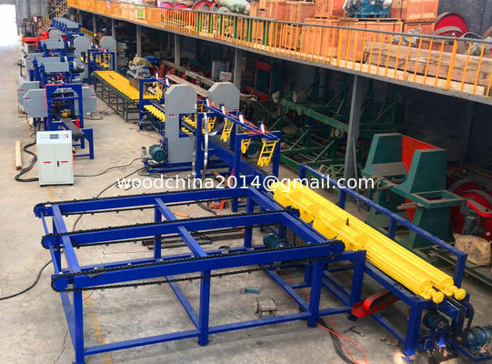 500mm Industrial Sawmill Wood Processing Line Wooden Pallet Machine