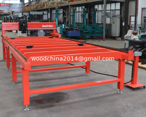 FlFlattening And Sanding Redwood Slab With Sawmill Flattening Machine, Portable Sanding Machine