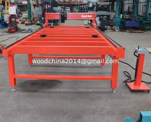 FlFlattening And Sanding Redwood Slab With Sawmill Flattening Machine, Portable Sanding Machine