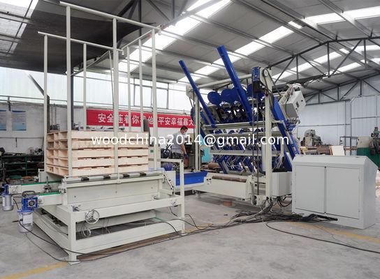 Double blade heads Pallet Notcher Machine, Wood Pallet Notcher for american tray
