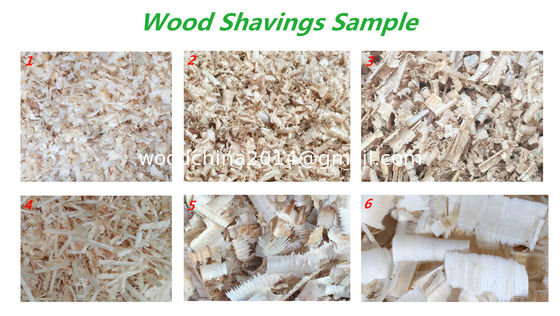 China made New Design Waste Wood Shaving Machine Electric/Diesel powered shavings machine