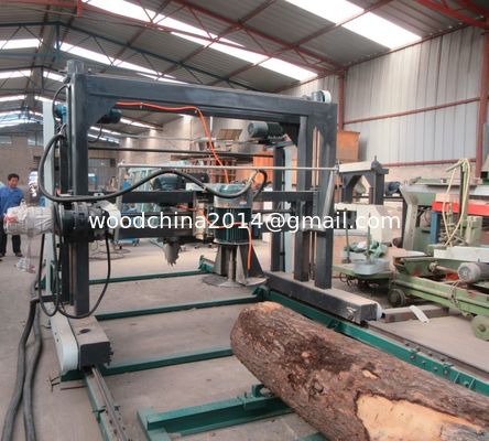 2000mm Angle Cutting Table Saw Mill Timber Wood Cutting Machine With Rails