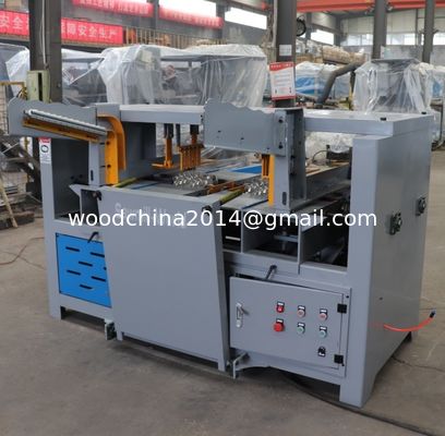 Double blade heads Pallet Notcher Machine, Wood Pallet Notcher for american tray