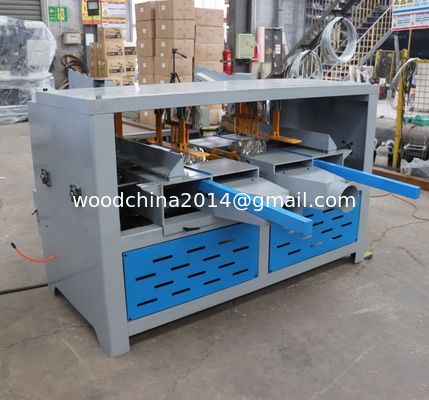 Double Head Notcher Wood Pallet Machine, pallet notching machine 1800pcs/H Capacity