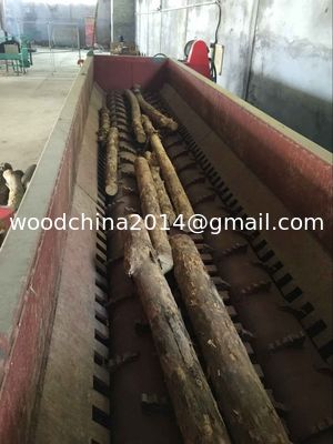 Wood Peeling Machine Single Roller Double Roller Furniture Automatic Electric Wood Debarker