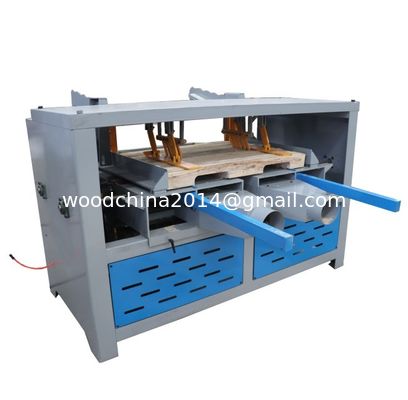 30Kw Double Head Notcher Wood Pallet Machine 1800pcs/H Capacity