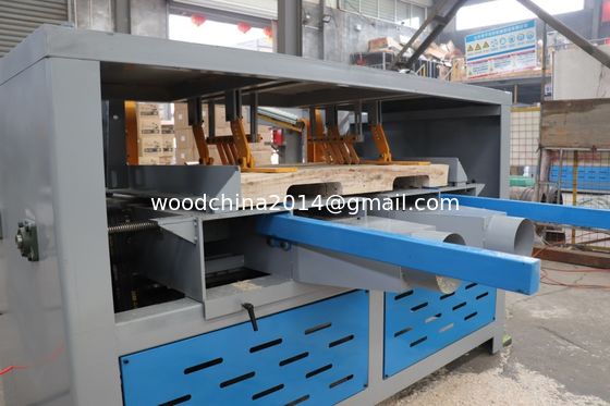 Double Head Notcher Wood Pallet Machine, pallet notching machine 1800pcs/H Capacity