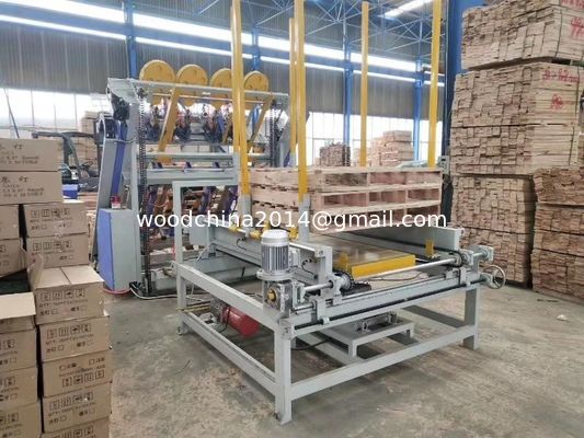 USA Style Wood Pallet Nailing Machine Wood Pallet Making Production Line