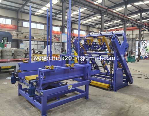 Automatic Pallet Making Equipment Single Man Wood Pallet Nailing Machine For USA EPAL