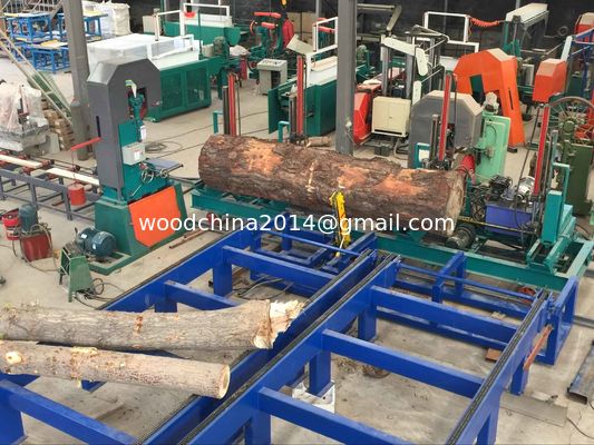 Wood Cutting Vertical Band Saw with Hydraulic Log Carriage for sale