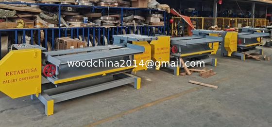 Wood Pallet Cutting Bandsaw Sawmill Dismantler Machine Pallet Disassembly Tool