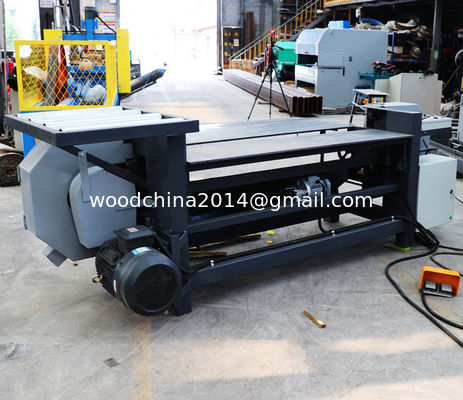 Wooden Pallet Nail Remover Horizontal Band Saw Machine with table 1750mm For Sale