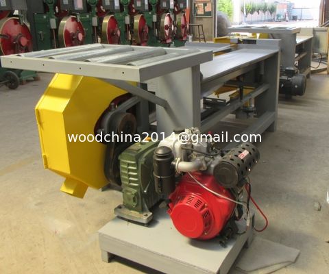 Wood Pallet Dismantling Sawmill Dismantle Wood Cutting Machine / Diesel Wood Pallet Dismantler