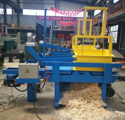 Automatic Bulk Pine Aspen Wood Shaving Machine For Horse Animal Bedding