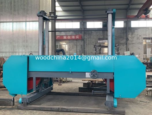 Dia 2500mm CNC Horizontal Automatic Wood Bandsaw Machine Band Saw For African Log Cutting