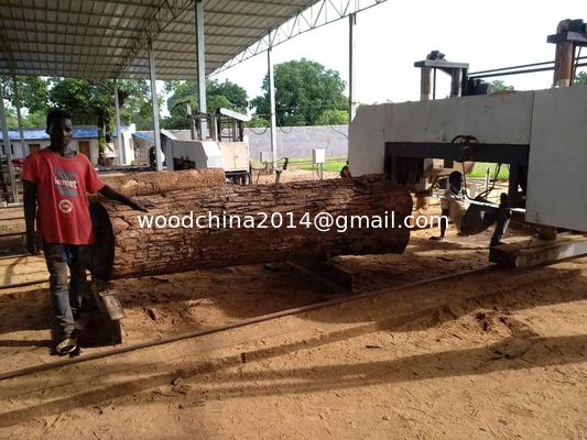 Large Scale Horizontal Band Sawmill For Sawing Big Diameter Hard Woods