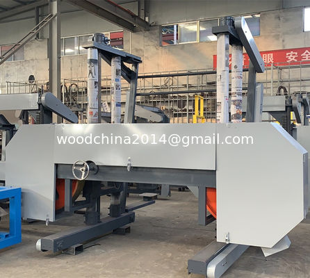 Large Size Horizontal Wide Industry Band Sawmill Machine For Woodworking Machinery