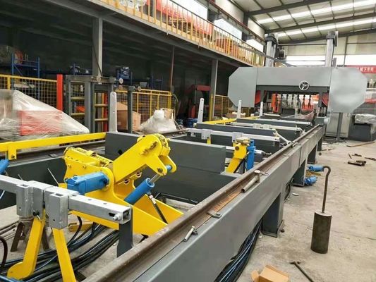 Automatic Hydraulic Band Saw Mill Big Log Cutting Portable Horizontal Large For Sale