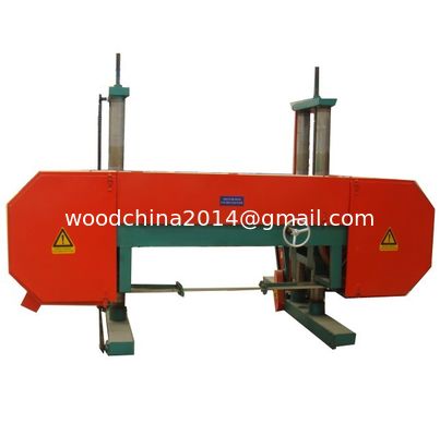 Large Size Horizontal Wide Industry Band Sawmill Machine For Woodworking Machinery