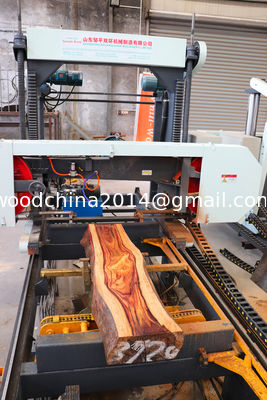 Hydraulic Bandsaw Machine Hydraulic Portable Sawmill Wood Cutting Band Saw Machine