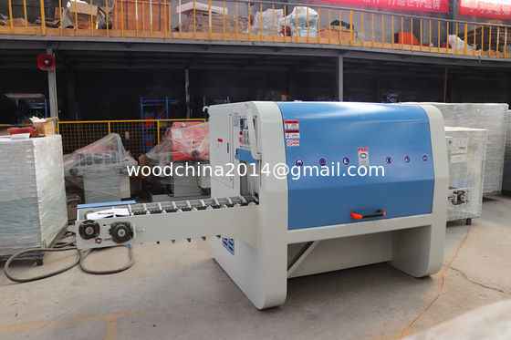 450mm Log Multi Rip Saw Machine 55KW Ripsaw Portable Sawmill