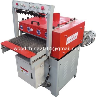 HW500 Infrared Small Multi Blade Rip Saw Machine With Laser Positioning Single Shaft