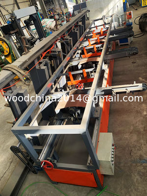 6m Automatic Wood Cut Off Saw Machine Woodworking Cross Cut Off Saw