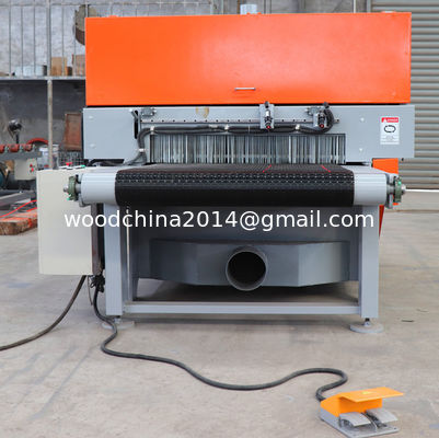Double Blade Edge Trimming Saw Multi Rip Saw Machine 50mm To 1000mm Width