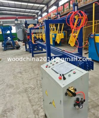 Automatic Vertical Twin Blade Saw Bandsaw Mill Machine For Woodworking Machinery Sawmill