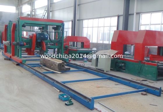 Competitive Two Blades Wood Mill Twin-axis Circular Saw Machine for Squares&amp;Flooring Processing