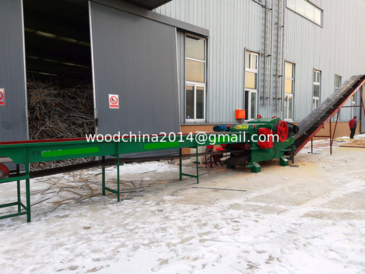 Eucalyptus Wood Chipper, Wood Chips Making Machine, Forestry Machinery Small Chipper Shredder