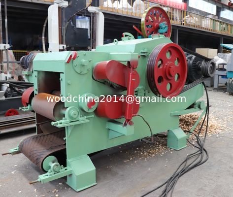 SH216/218 Drum Wood Chipper Machine Industrial Automatic Wood Chipping Machine