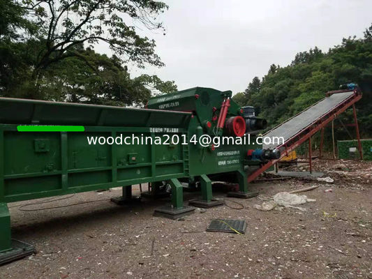 Biomass Wood Chips Crusher / Large Capacity Diesel Wood Chipper Machine/ Forest Log Chipper