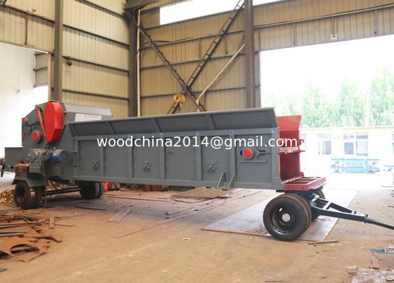 110KW 160KW Wood Crusher Mobile Wood Chipper Machine 100T/Hour
