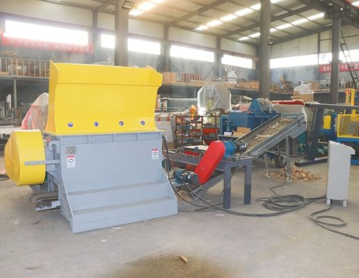 Heavy Duty Wood Pallet Shredder Machine Industrial Waste Wooden Pallets Shredding Machine