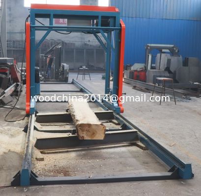 Large Sawn Wood Diameter 1500mm Wood Saw Machines Large Scale Chain Sawmill