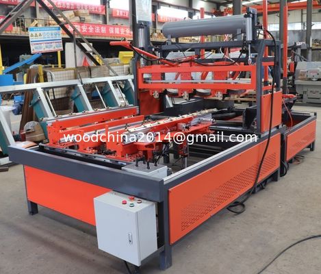 Pallet Nailing Machine, Automatic Wood Pallet Making Machine for American tray