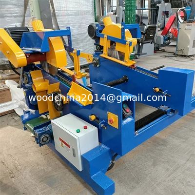 Wood Cut Off Saw Double Head Trim Saw For Pallet Board, Woodworking Circular Blade Saw