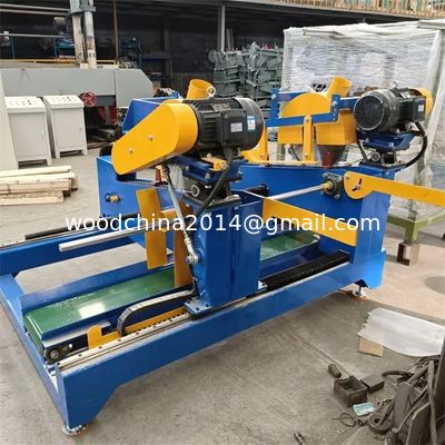 Wood Cut Off Saw Double Head Trim Saw For Pallet Board, Woodworking Circular Blade Saw