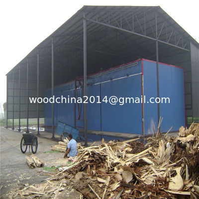 Kiln Wood Drying Equipment With Burning Coal / Firewood, Pallet Treatment Kiln