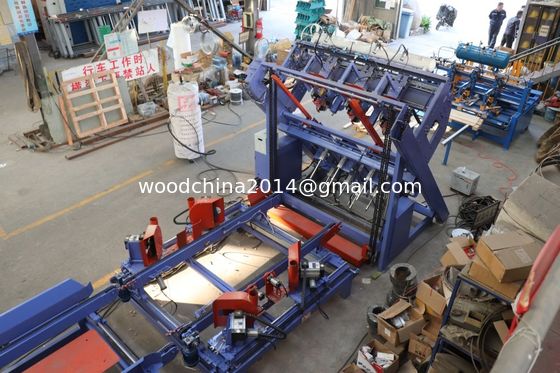 Factory price automatic wood pallet nailing machine Euro pallet production line Wood stringer pallet making machine