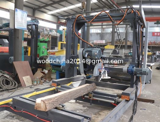 Latest Twin Circular Blade Sawmill with Fully Automatic CNC Controls for Woodworking