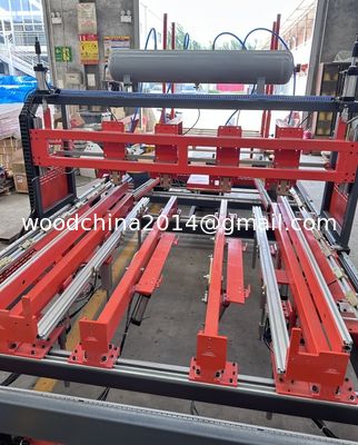 Woodworking Machinery Semi Automatic Wooden Pallet Making Machine / Pallet Nailer