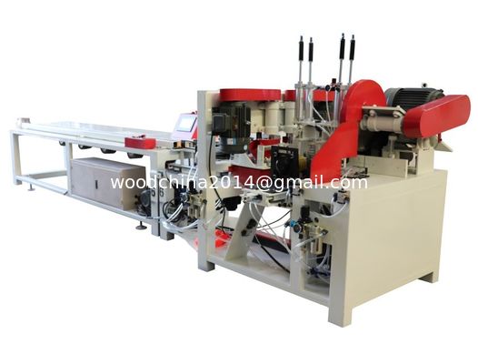 Automatic Foot Block Machine, Foot Pier Machine, Wooden Pallet Block Nailing Machine