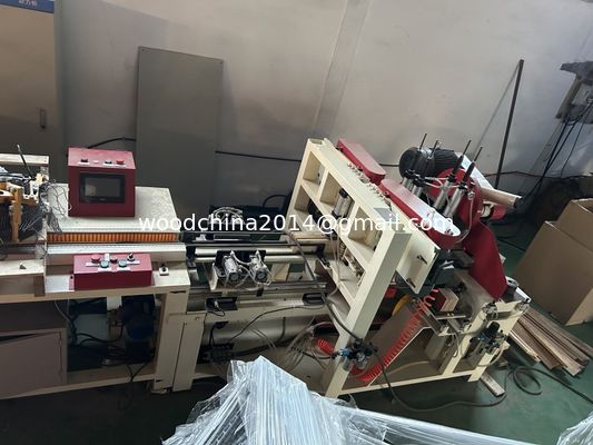 Plywood Block Nailing Cutting Machine Wooden Block Forming Cutting Machine