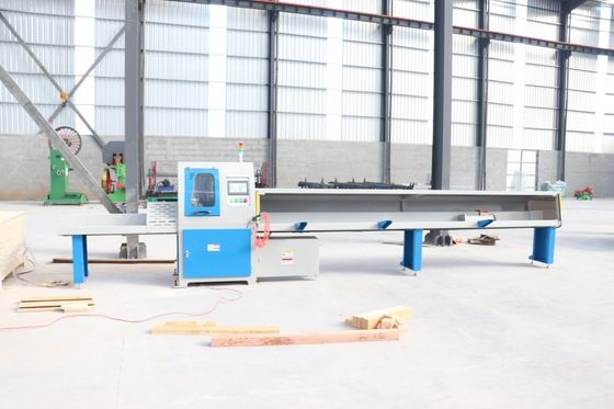 Factory Price Automatic Wood Pallet Block Saw Cutting Machine / Wood Block Cutter