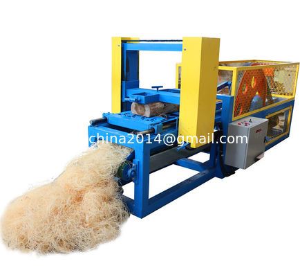 Horizontal Large Capacity Factory Direct China Firelighter Wood Wool Making Machine