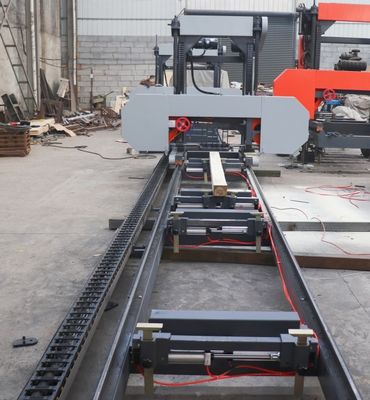 36 Inch To 60 Inch Portable Horizontal Band Sawmill With Trailer Timber Sawmill Machine